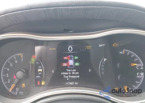 2015 Jeep Grand Cherokee Overland из США, поврежденный, VIN 1C4RJFCGXFC604663